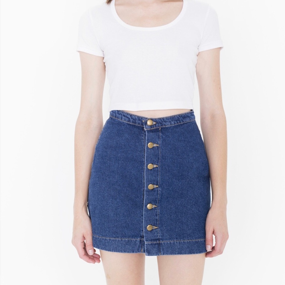 Original American Apparel Denim Skirt